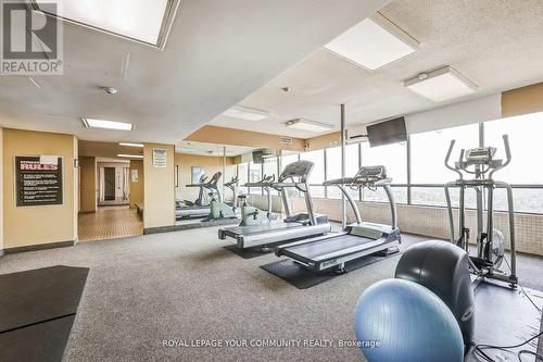 2307 - 1333 Bloor Street, Mississauga, ON - Indoor Photo Showing Gym Room