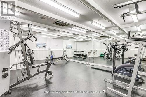 2307 - 1333 Bloor Street, Mississauga, ON - Indoor Photo Showing Gym Room