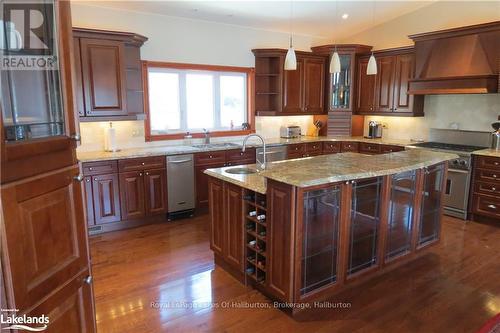 1130 Parsons Road, Dysart Et Al, ON - Indoor Photo Showing Kitchen