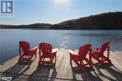 1130 Parsons Road, Dysart Et Al, ON - Outdoor With Body Of Water With Deck Patio Veranda With View