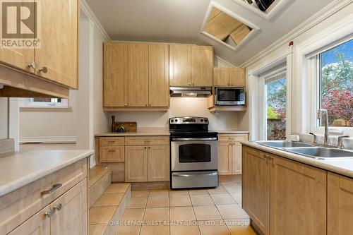 4047 Old Dundas Street, Toronto, ON - Indoor Photo Showing Kitchen With Double Sink