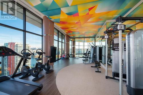 2403 89 Nelson Street, Vancouver, BC - Indoor Photo Showing Gym Room