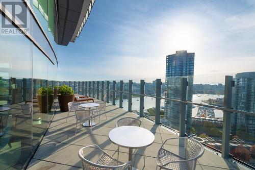 2403 89 Nelson Street, Vancouver, BC - Outdoor With Balcony With View