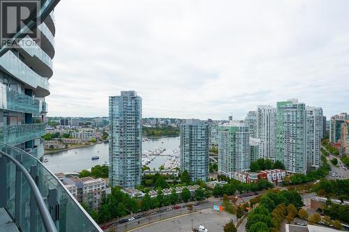 2403 89 Nelson Street, Vancouver, BC - Outdoor With Body Of Water