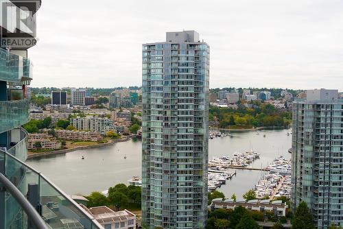 2403 89 Nelson Street, Vancouver, BC - Outdoor With Body Of Water With View