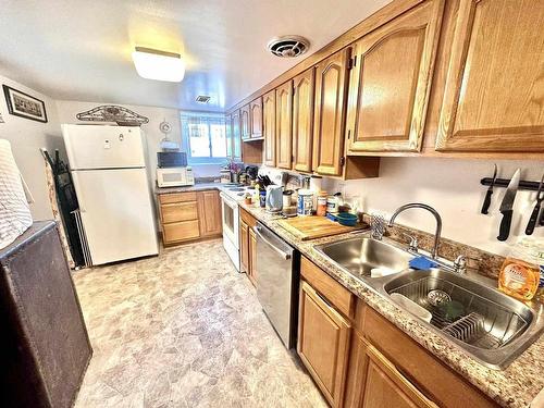 936 Simpson Street, Thunder Bay, ON - Indoor Photo Showing Kitchen With Double Sink