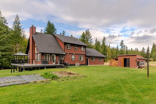 738 Bolton Road, Tappen, BC - Outdoor With Deck Patio Veranda With Exterior