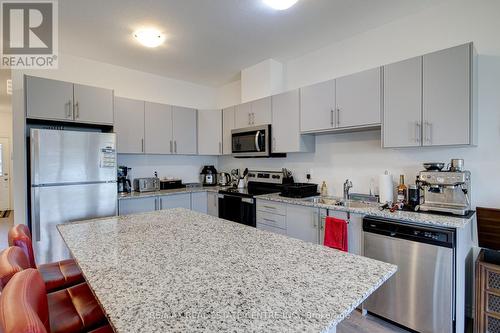 84 Cheryl Avenue, North Perth, ON - Indoor Photo Showing Kitchen With Stainless Steel Kitchen With Upgraded Kitchen