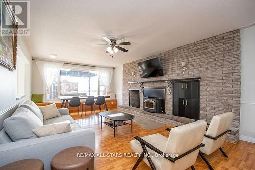 122 Fenelon Drive, Kawartha Lakes (Cameron), ON - Indoor Photo Showing Living Room With Fireplace