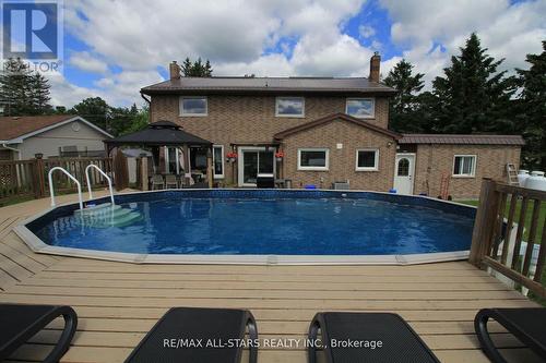 122 Fenelon Drive, Kawartha Lakes (Cameron), ON - Outdoor With Above Ground Pool With Exterior