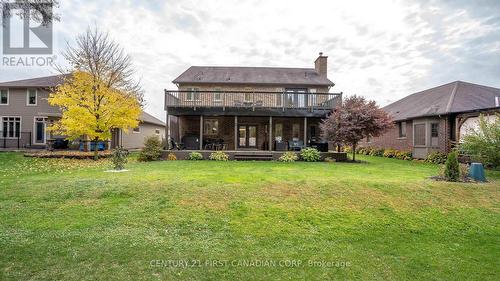 105 Union Avenue, Middlesex Centre (Komoka), ON - Outdoor With Balcony With Deck Patio Veranda