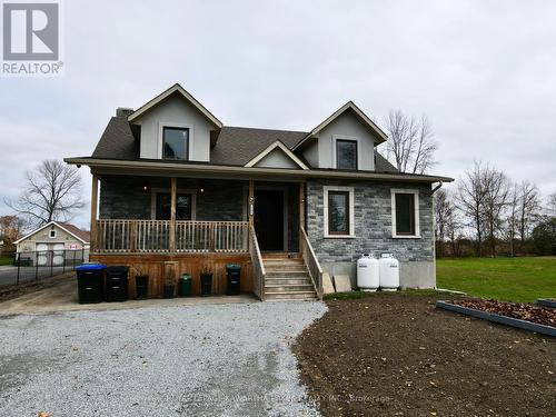 2501 Lakeshore Drive, Ramara, ON - Outdoor With Deck Patio Veranda With Facade