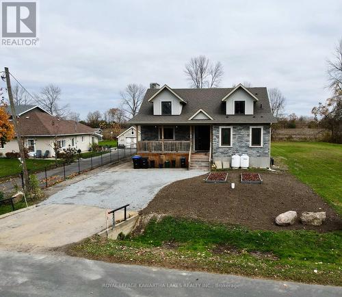 2501 Lakeshore Drive, Ramara, ON - Outdoor With Deck Patio Veranda With Facade