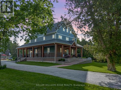 8 Confederation Street, Halton Hills, ON - Outdoor With Deck Patio Veranda With Facade