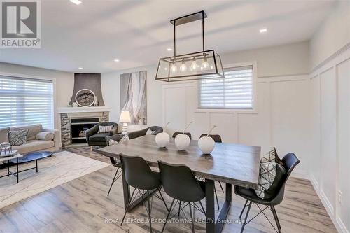 178 Mountainview Road N, Halton Hills, ON - Indoor Photo Showing Dining Room With Fireplace