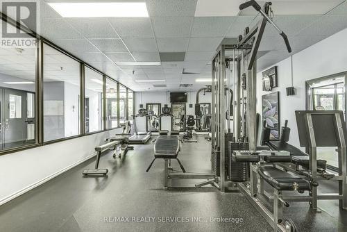 508 - 100 County Court Boulevard, Brampton, ON - Indoor Photo Showing Gym Room