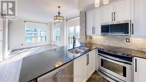 307 - 2087 Lake Shore Boulevard W, Toronto, ON - Indoor Photo Showing Kitchen With Double Sink With Upgraded Kitchen