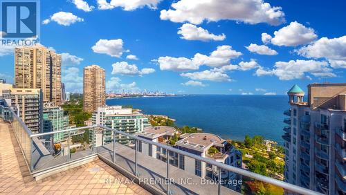 307 - 2087 Lake Shore Boulevard W, Toronto, ON - Outdoor With Body Of Water With Balcony With View