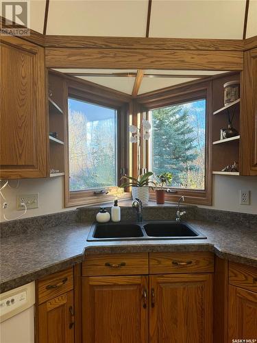 Rae'S N Sons Acreage, Orkney Rm No. 244, SK - Indoor Photo Showing Kitchen With Double Sink