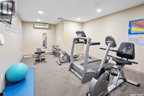 204 102 Armistice Way, Saskatoon, SK - Indoor Photo Showing Gym Room