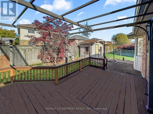 165 Gagliano Drive, Hamilton, ON - Outdoor With Deck Patio Veranda