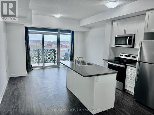 429 - 450 Dundas Street E, Hamilton, ON - Indoor Photo Showing Kitchen With Stainless Steel Kitchen With Double Sink