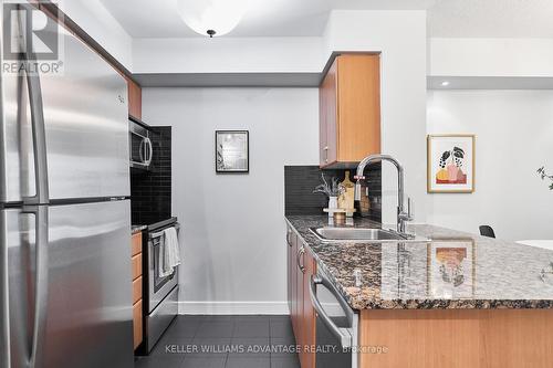 901 - 35 Bales Avenue, Toronto, ON - Indoor Photo Showing Kitchen With Stainless Steel Kitchen With Upgraded Kitchen