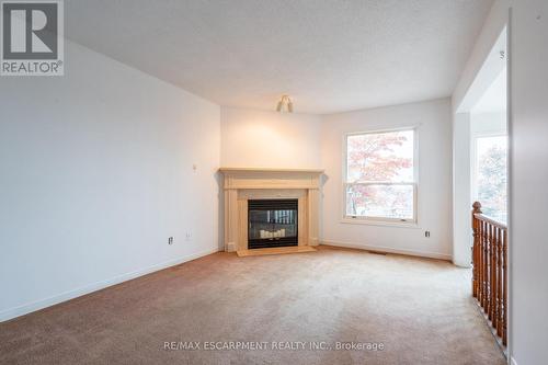 15 Ashcroft Drive, Hamilton, ON - Indoor Photo Showing Living Room With Fireplace