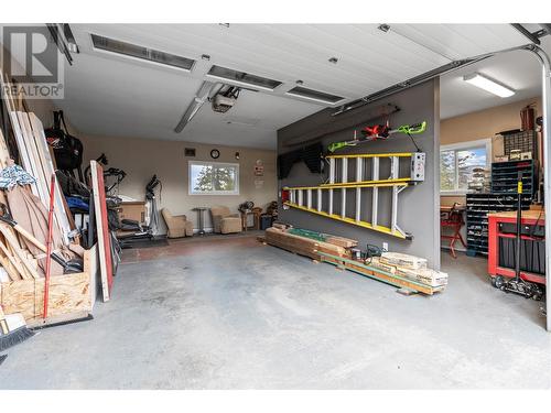 260 Terry Road, Enderby, BC - Indoor Photo Showing Garage