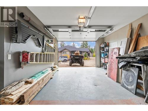 260 Terry Road, Enderby, BC - Indoor Photo Showing Garage