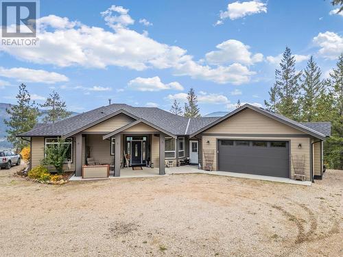 260 Terry Road, Enderby, BC - Outdoor With Deck Patio Veranda With Facade