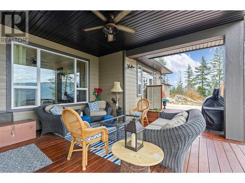 260 Terry Road, Enderby, BC - Outdoor With Deck Patio Veranda With Exterior