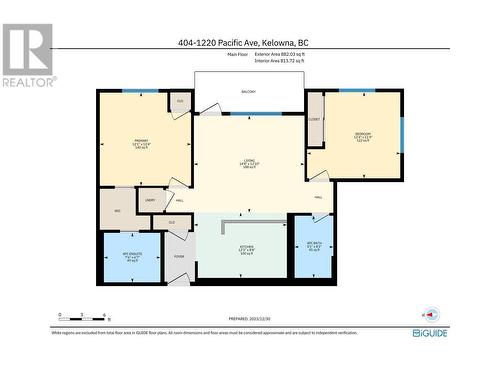 Floor plan - 1220 Pacific Avenue Unit# 404, Kelowna, BC - Other