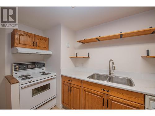 3211 16Th Street, Vernon, BC - Indoor Photo Showing Kitchen With Double Sink