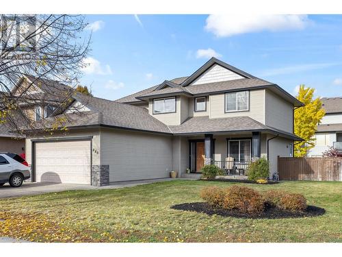 880 Arbor View Drive, Kelowna, BC - Outdoor With Deck Patio Veranda With Facade