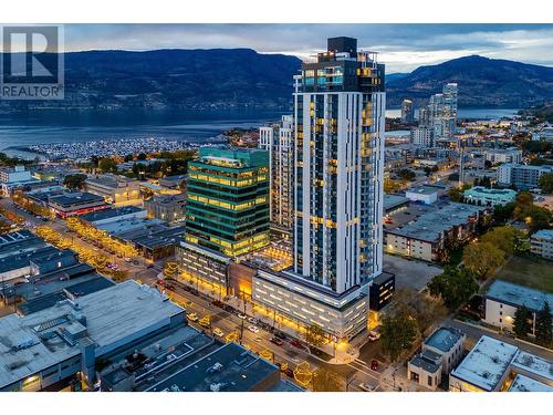 1488 Bertram Street Unit# 1403, Kelowna, BC - Outdoor With Body Of Water With View