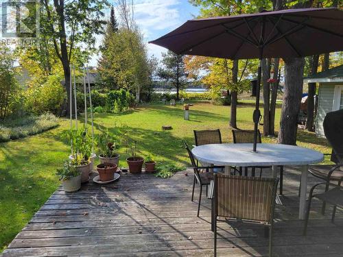 87B Blue Nose Dr, Laird Township, ON - Outdoor With Deck Patio Veranda