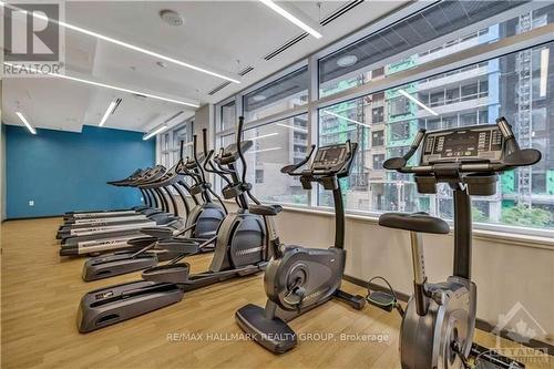 1209 - 105 Champagne Avenue S, Ottawa, ON - Indoor Photo Showing Gym Room