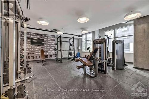 1209 - 105 Champagne Avenue S, Ottawa, ON - Indoor Photo Showing Gym Room