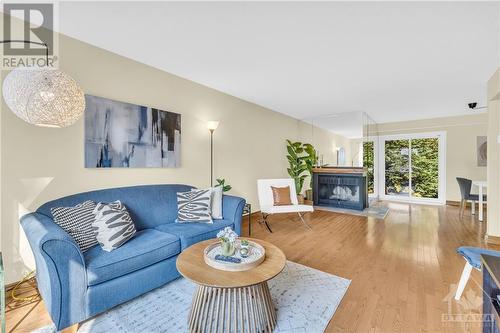 2803 Flannery Drive, Ottawa, ON - Indoor Photo Showing Living Room With Fireplace