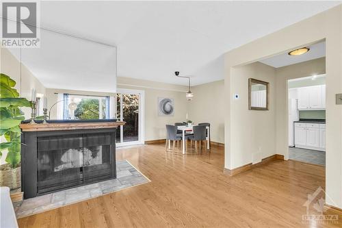 2803 Flannery Drive, Ottawa, ON - Indoor Photo Showing Living Room With Fireplace