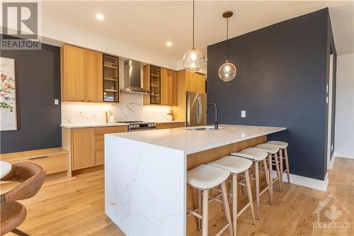 711 Ploughman Place, Ottawa, ON - Indoor Photo Showing Kitchen With Upgraded Kitchen