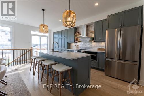 169 Craig Duncan Terrace, Ottawa, ON - Indoor Photo Showing Kitchen With Double Sink With Upgraded Kitchen