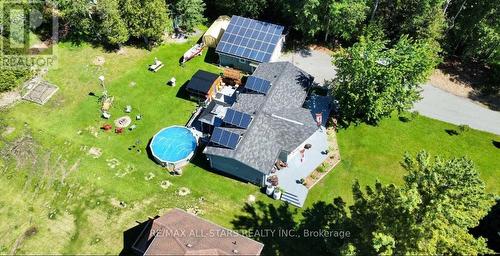 42 Cedar Bay Road, Kawartha Lakes, ON - Outdoor With Above Ground Pool With View