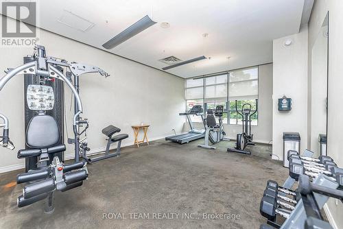 905 - 7730 Kipling Avenue, Vaughan, ON - Indoor Photo Showing Gym Room