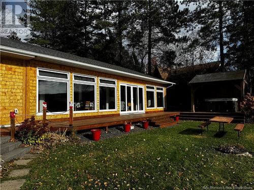 456 De L'Église Road, Lac Baker, NB - Outdoor With Deck Patio Veranda