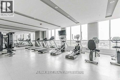 1123 - 80 Esther Lorrie Drive, Toronto, ON - Indoor Photo Showing Gym Room