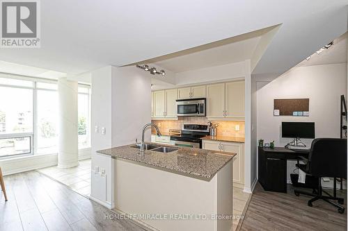 Ph311 - 18 Valley Woods Road, Toronto, ON - Indoor Photo Showing Kitchen With Double Sink