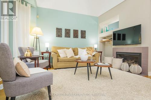 120 Copley Street, Pickering, ON - Indoor Photo Showing Living Room With Fireplace