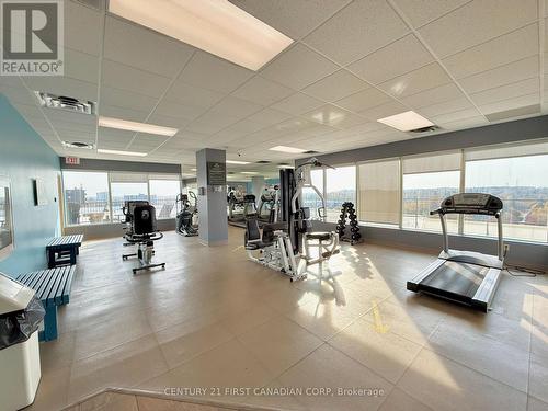 1203 - 744 Wonderland Road S, London, ON - Indoor Photo Showing Gym Room